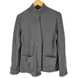 JAMES PERSE WOMEN'S STANDARD STYLE WVV2752 GRAY SWEATER JACKET SIZE 3
